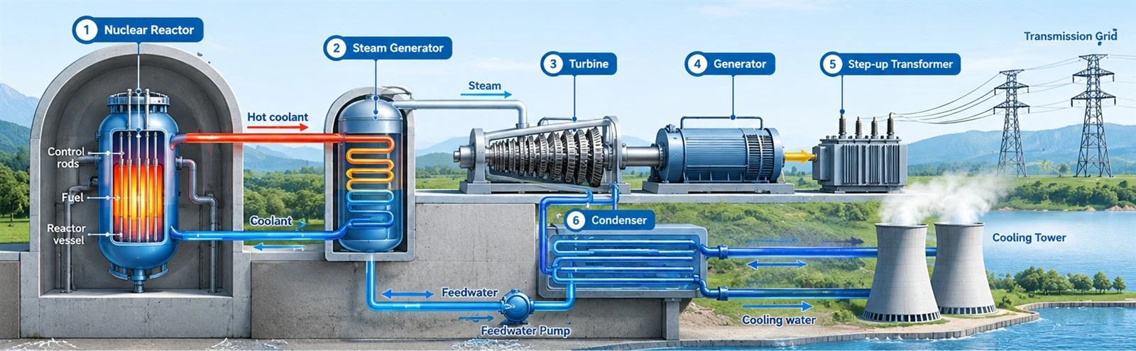 How Do Nuclear Power Plants Work? How Do Nuclear Power Plants Work?